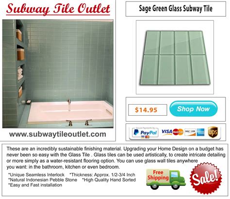 Sage Green Subway Tile Matte に対する画像結果