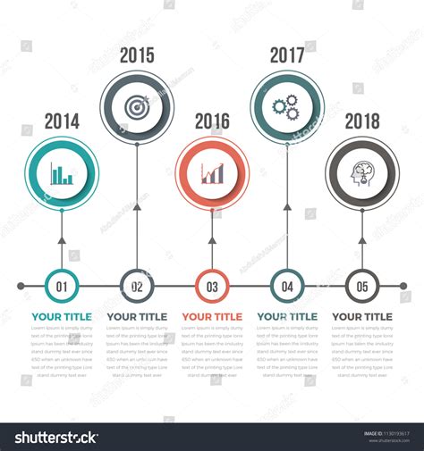Image result for Horizontal Timeline