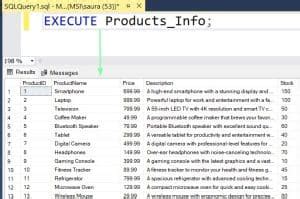 SQL Server Query Get Column Information From Stored Procedures Short に対する画像結果