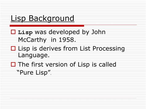 Image result for Lisp Programming Language HD Background