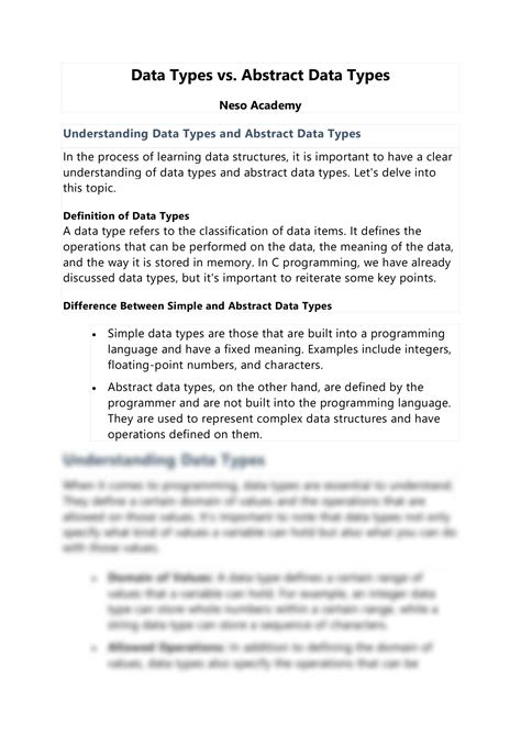 Image result for Classify the Difference Between Abstract Data Types and Data Types