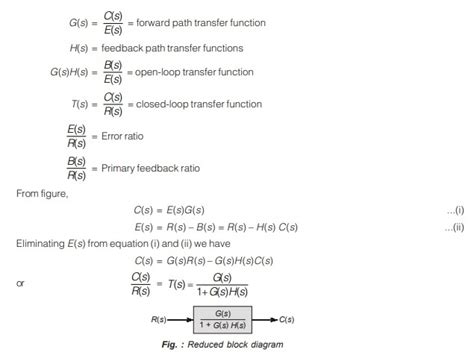 Image result for Transfer Function for a Loop