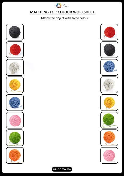 Toradh íomhá ar Printable Color Matching