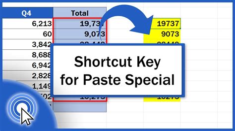 Toradh íomhá ar Keyboard Shortcut for Paste Formula in Excel