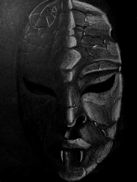 Stone Mask|| JoJo by Ev0lurE on DeviantArt