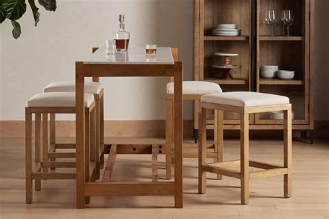 Image result for Rectangular Dining Tables for Small Spaces