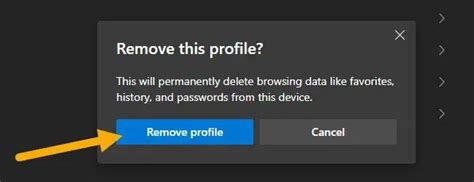 Image result for Edge Delete Profile