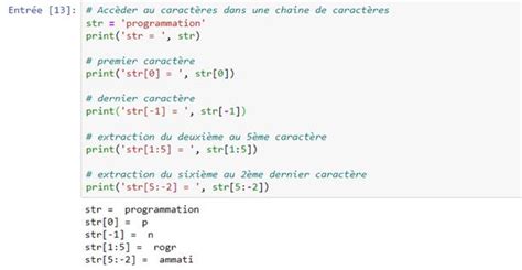 Toradh íomhá ar Programme Python Tuto Afficher Liste