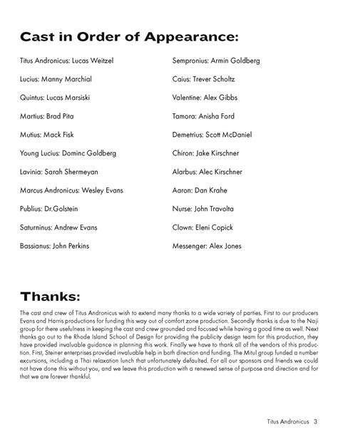 Image result for Florida Thespian Script Example