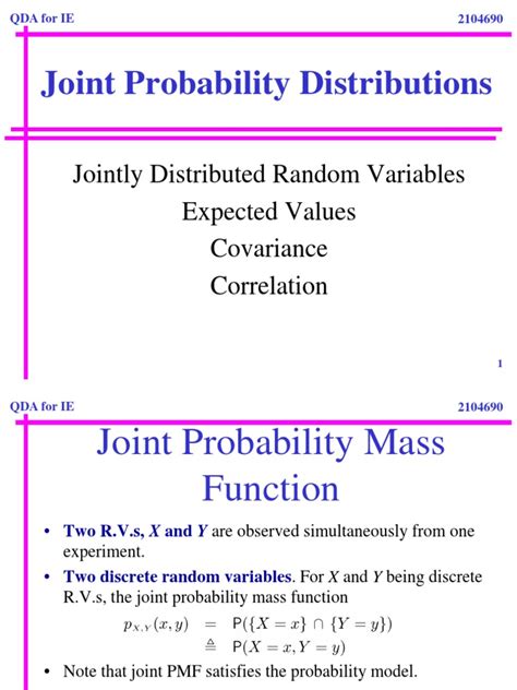 Image result for Joint Probability Distribution Graph