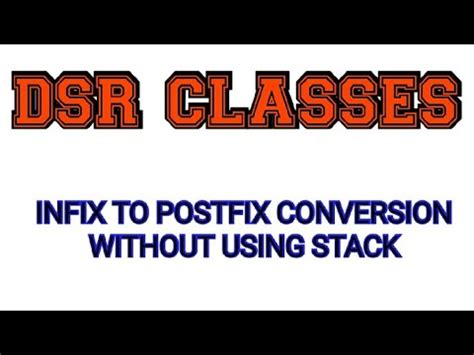 Image result for Infix to Postfix without Stack