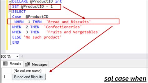 Conditional Statement in SQL に対する画像結果