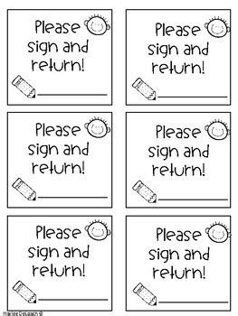 Image result for Sign and Return Math Test Photo