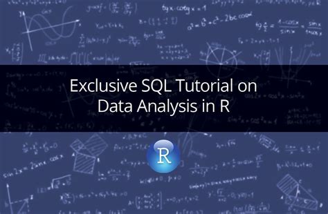 Image result for Data Analysis Environment R SQL