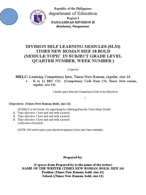 Image result for Self-Selected Module