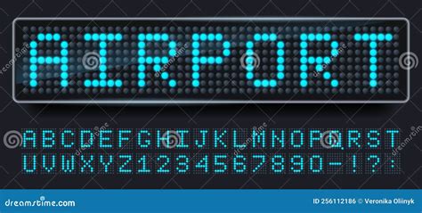 Toradh íomhá ar LED Numbers Font