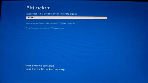Image result for BitLocker Lock Out Screen
