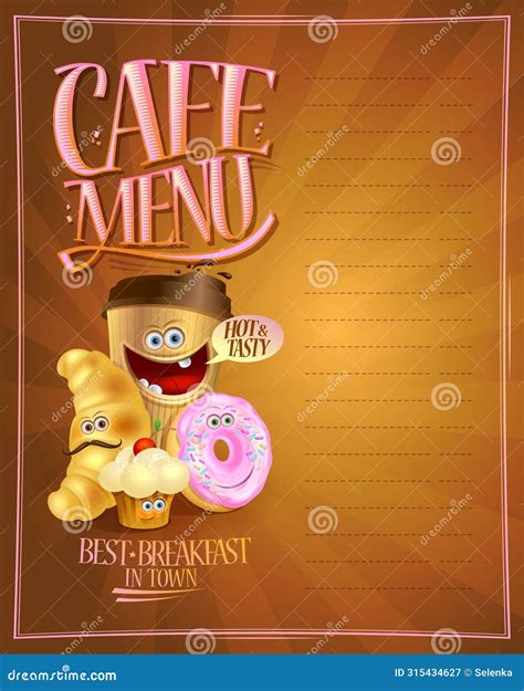 Image result for Cartoon. Sign Menu