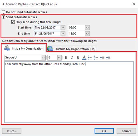 Toradh íomhá ar Out of Office Automatic Email Reply
