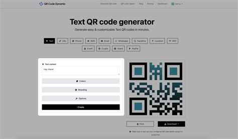 Toradh íomhá ar QR-Codes Reader Create Dimension