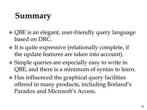 Image result for Query by Example QBE