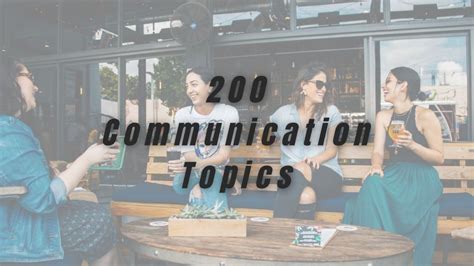 Image result for Communication Topics Examples