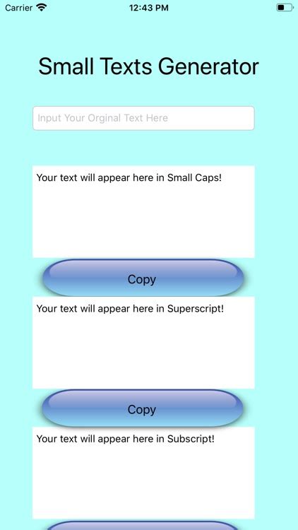 Image result for Small Text Generator