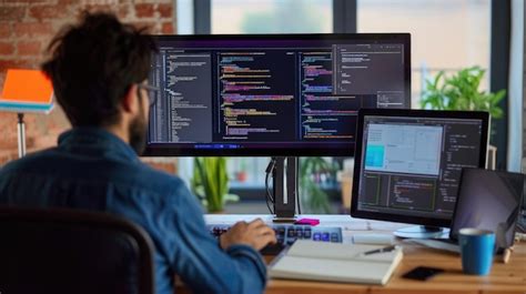 Image result for Software Developer Monitor Setup