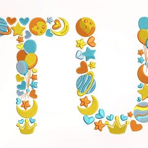 Toradh íomhá ar Machine Embroidery Alphabet Designs