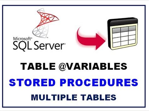 Image result for SQL Server Table Variable