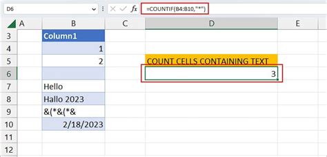 Image result for Count Cells with Text Excel