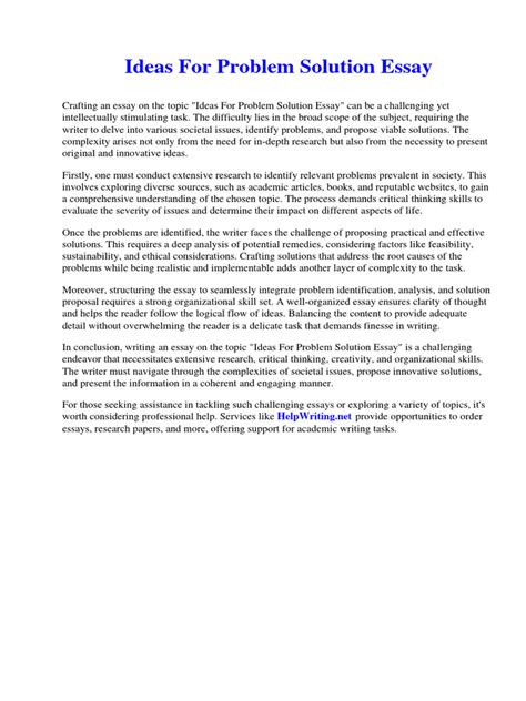 Afbeeldingsresultaten voor Problem Solution Essay Poster