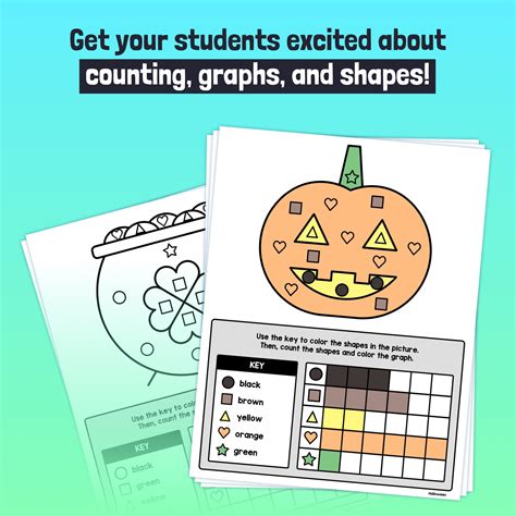 Graphing 2D Shapes Worksheets (Printable PDF) – That Little Robot
