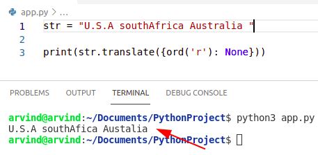 Remove String Element Python に対する画像結果