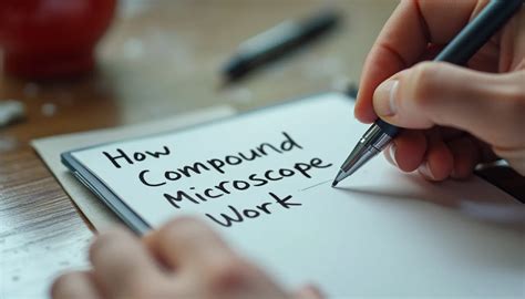 Image result for How Compound Microscope Works