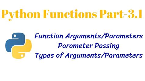 Image result for Different Types of Parameters in Python