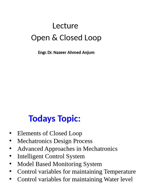 Image result for Level 1 Open Loop