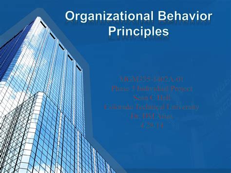 Organizational Behavior Principles に対する画像結果