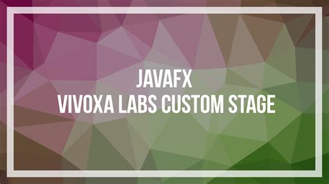 Image result for Stage JavaFX