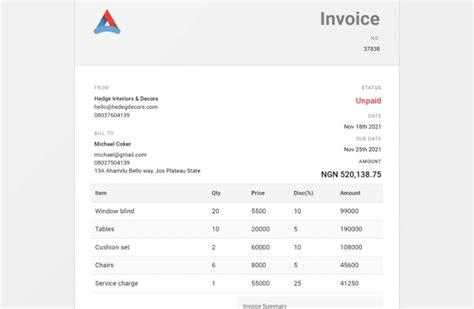 Image result for Node.js Example Invoice