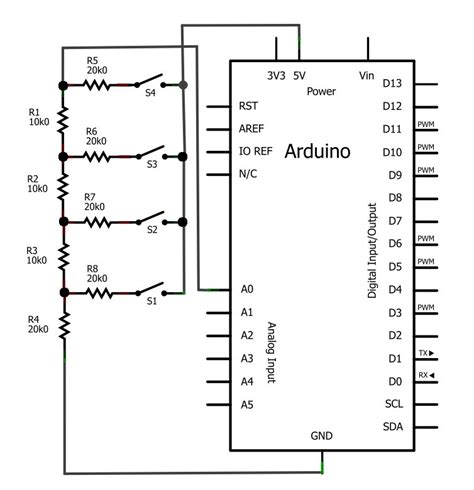 Arduino Analog Buttons に対する画像結果