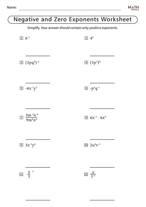 Afbeeldingsresultaten voor How to Factor with Negative Exponents