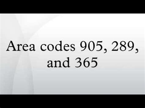 Image result for 289 Area Code