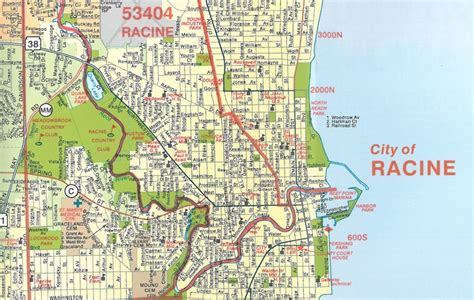 Racine County Zip Code Map に対する画像結果