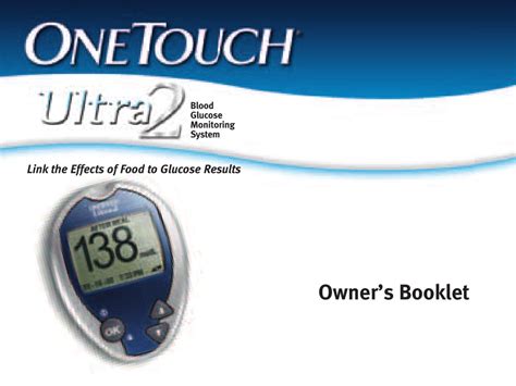 Image result for One Touch Ultra Manual Book