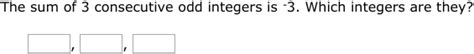 Toradh íomhá ar Consecutive Integers Practice Problems