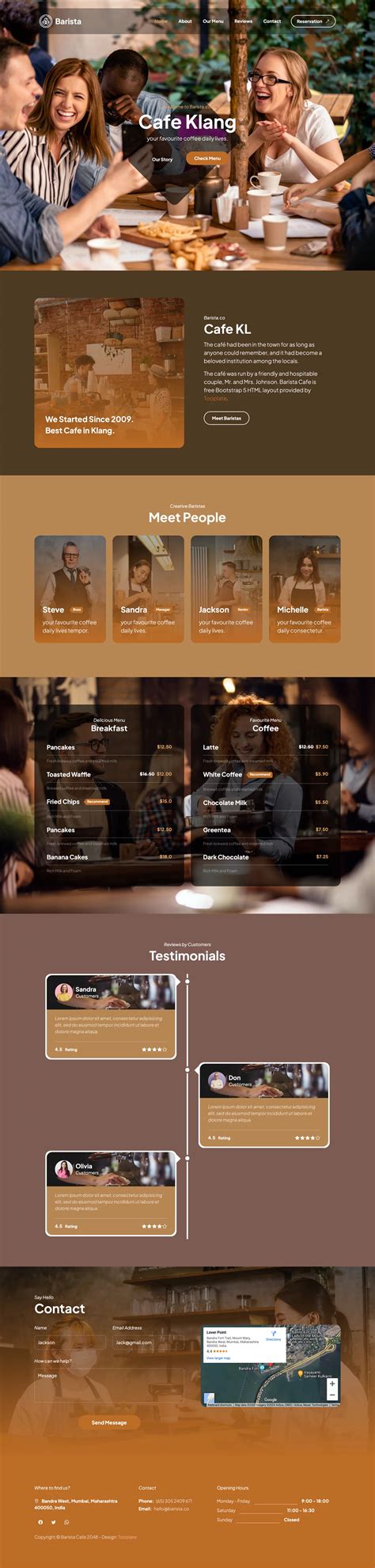 Image result for HTML/CSS Bootstrap Template