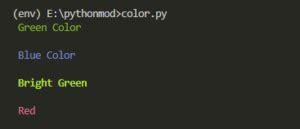 Image result for How to Ask Python for Color