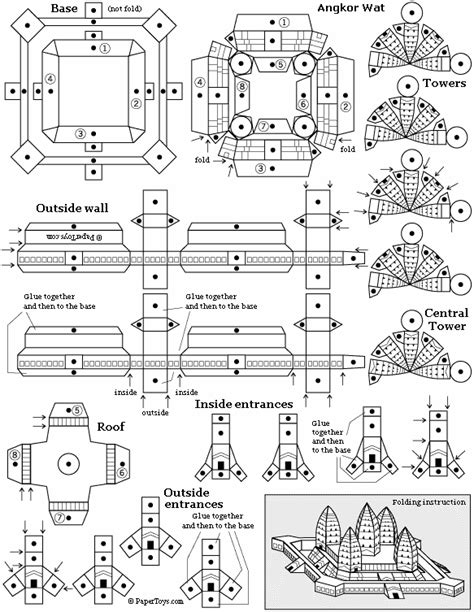 Afbeeldingsresultaten voor Scale Paper Model Free Printable