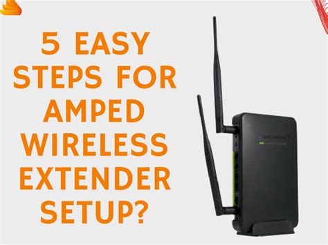 Image result for Setup Amped Wireless Extender